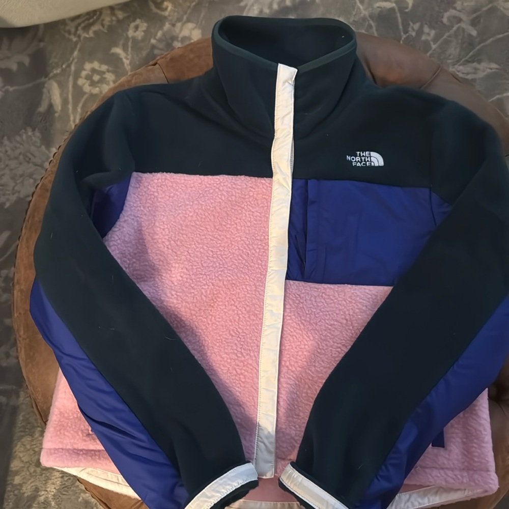NWT girls North Face fleece jacket